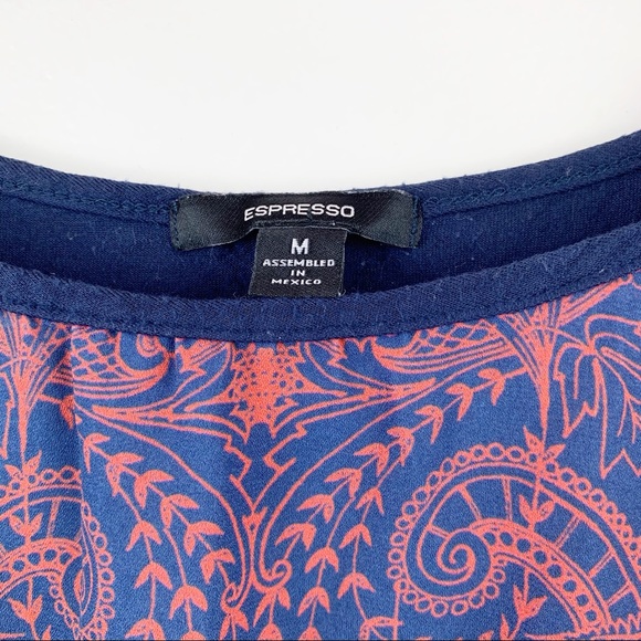 ESPRESSO Floral Blouse M - Picture 5 of 7